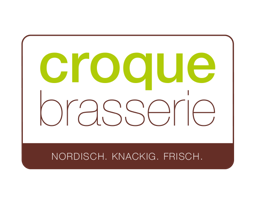 Croque Brasserie logo.